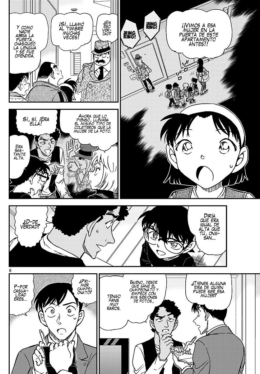 Detective Conan Capitulo 979: La mujer de manos blancas página 7