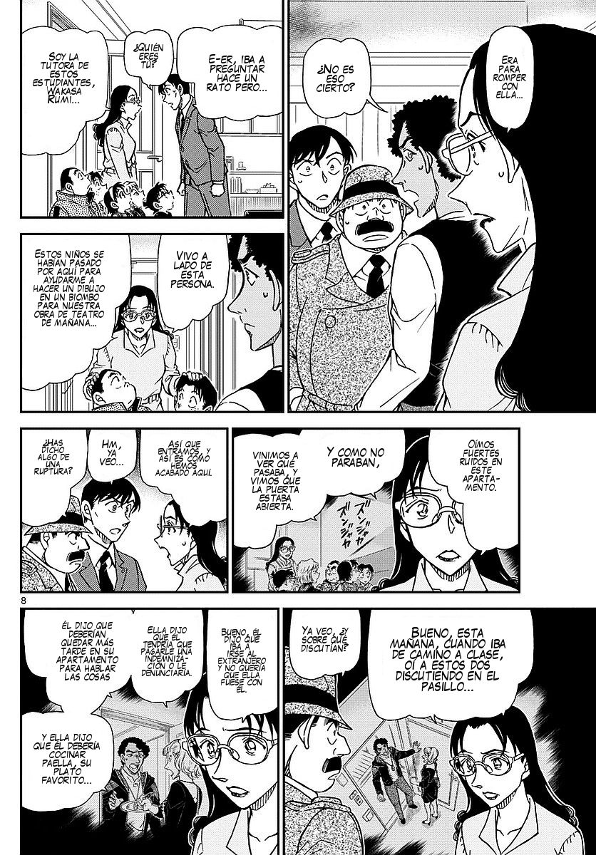 Detective Conan Capitulo 979: La mujer de manos blancas página 9
