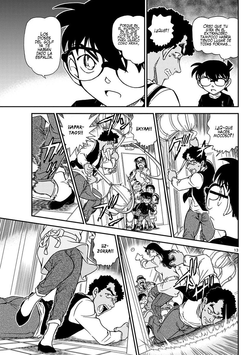 Detective Conan Capitulo 980: Sentimientos puramente blancos página 14