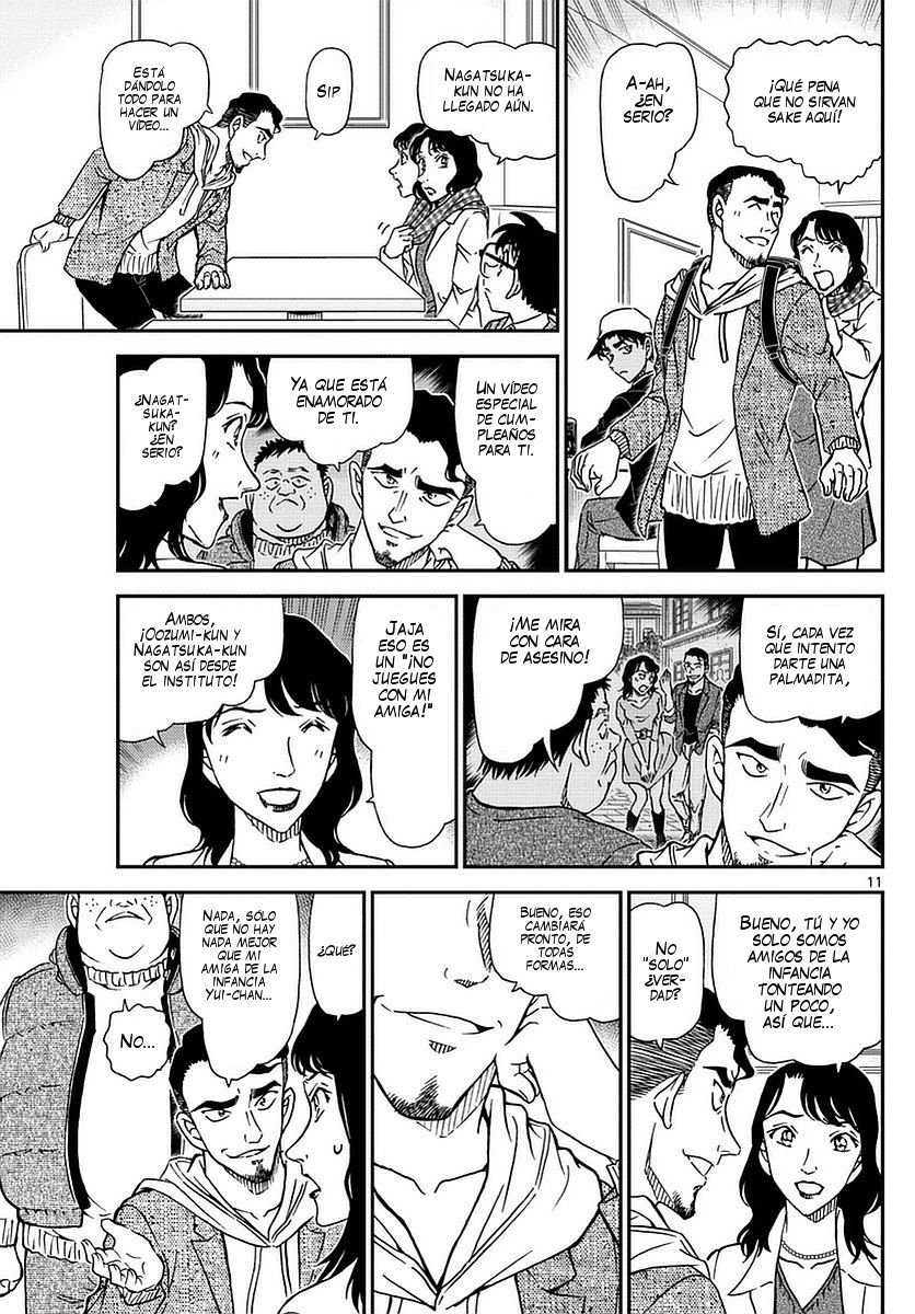 Detective Conan Capitulo 981: Matando el tiempo en el Café Poirot página 12