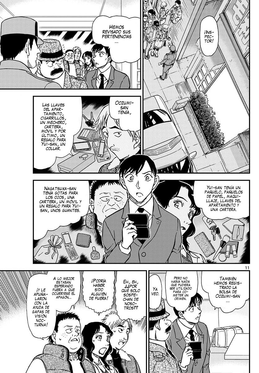 Detective Conan Capitulo 982: Reunión en el Café Poirot página 12