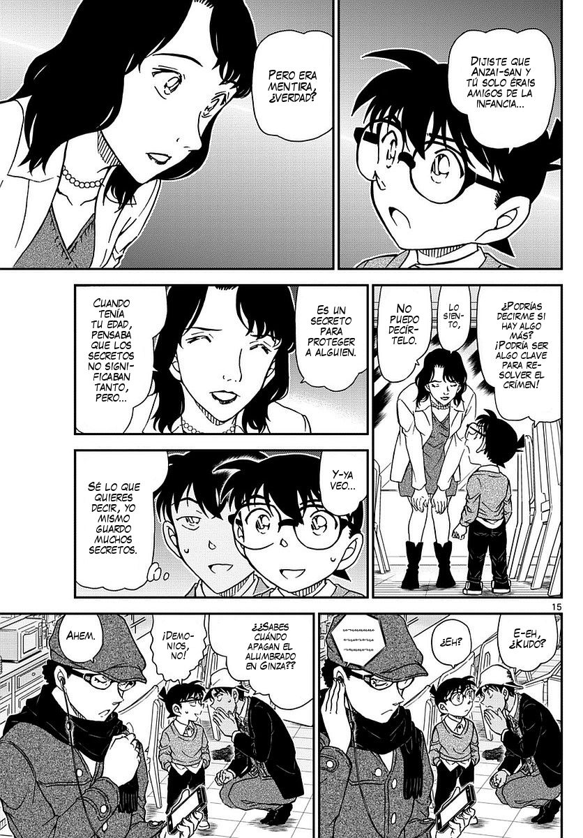 Detective Conan Capitulo 982: Reunión en el Café Poirot página 16
