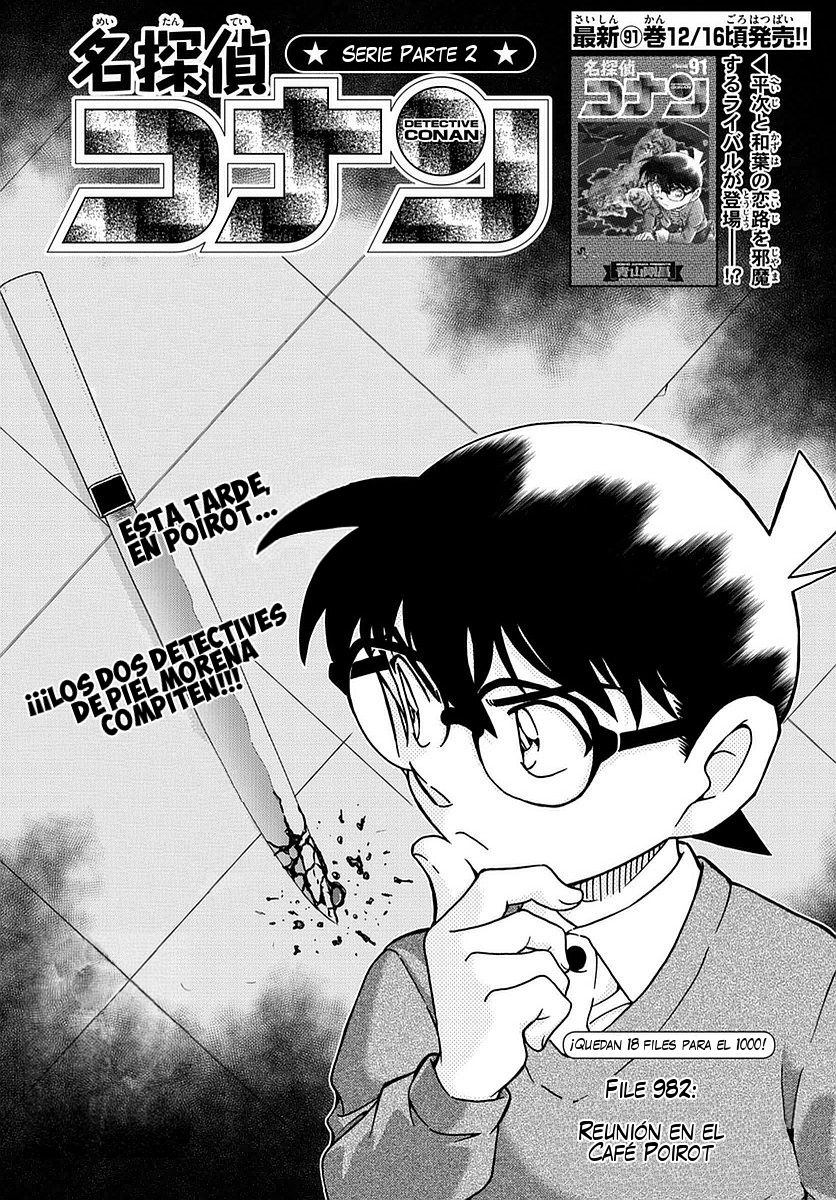 Detective Conan Capitulo 982: Reunión en el Café Poirot página 2