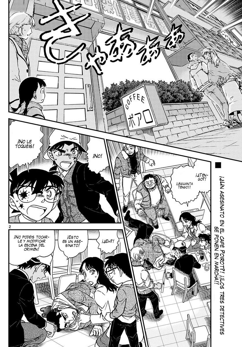 Detective Conan Capitulo 982: Reunión en el Café Poirot página 3