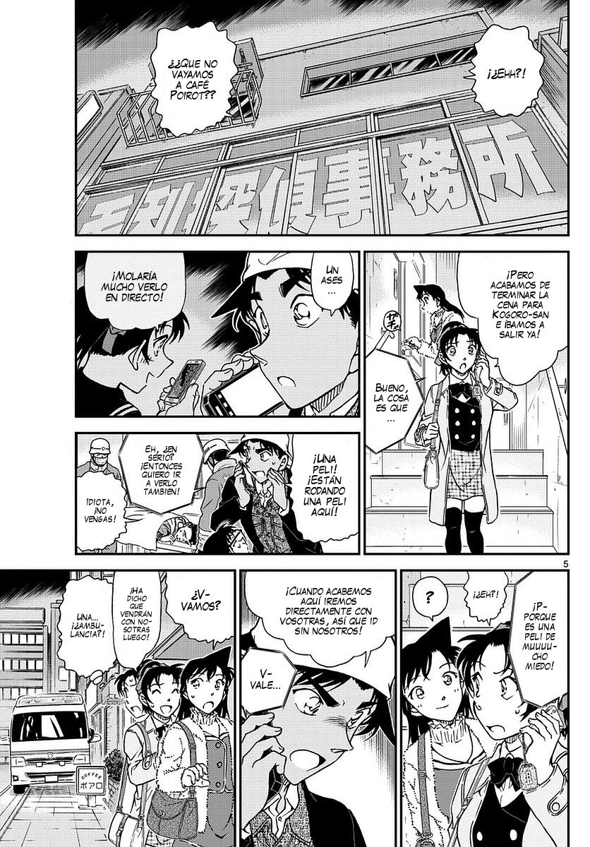 Detective Conan Capitulo 982: Reunión en el Café Poirot página 6