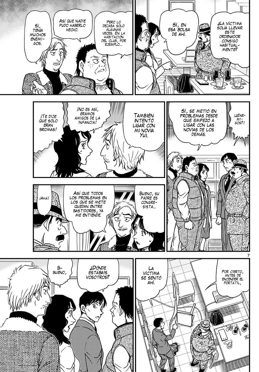 Detective Conan Capitulo 982: Reunión en el Café Poirot página 8