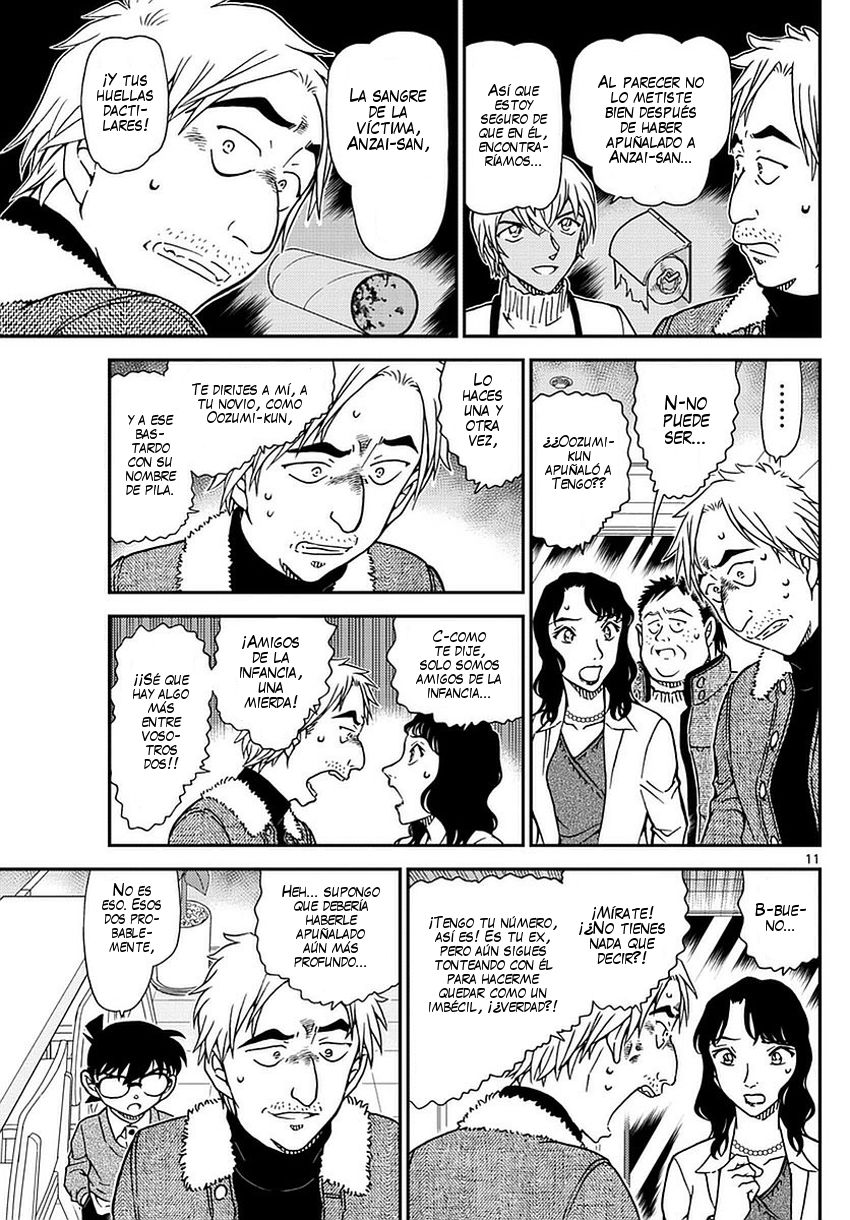 Detective Conan Capitulo 983: Solución del misterio en el Café Poirot página 12