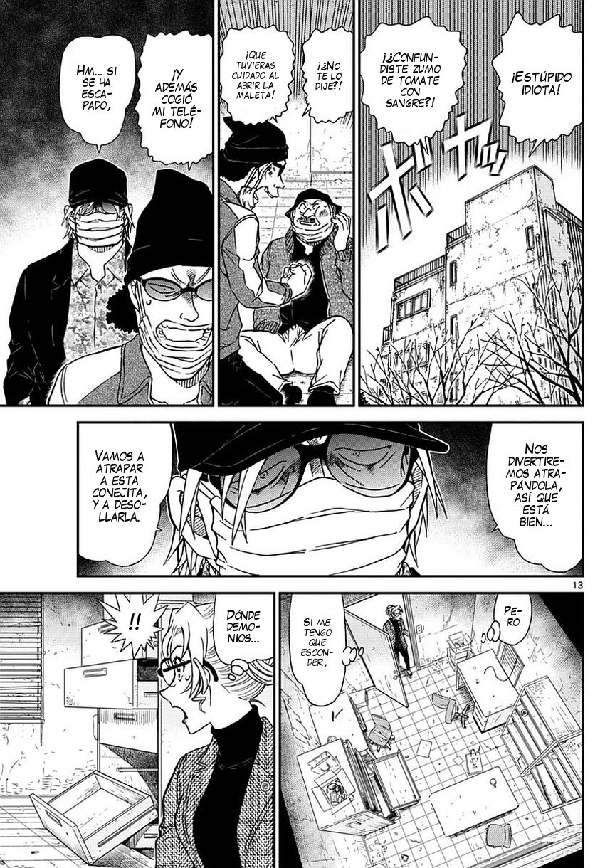 Detective Conan Capitulo 984: Eri se multiplica página 14