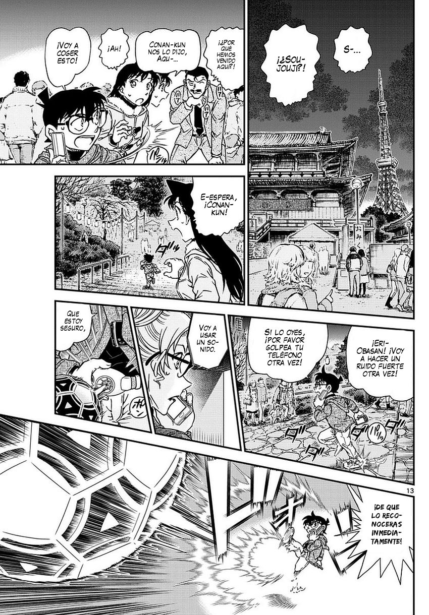 Detective Conan Capitulo 985: Eri no puede escapar página 14