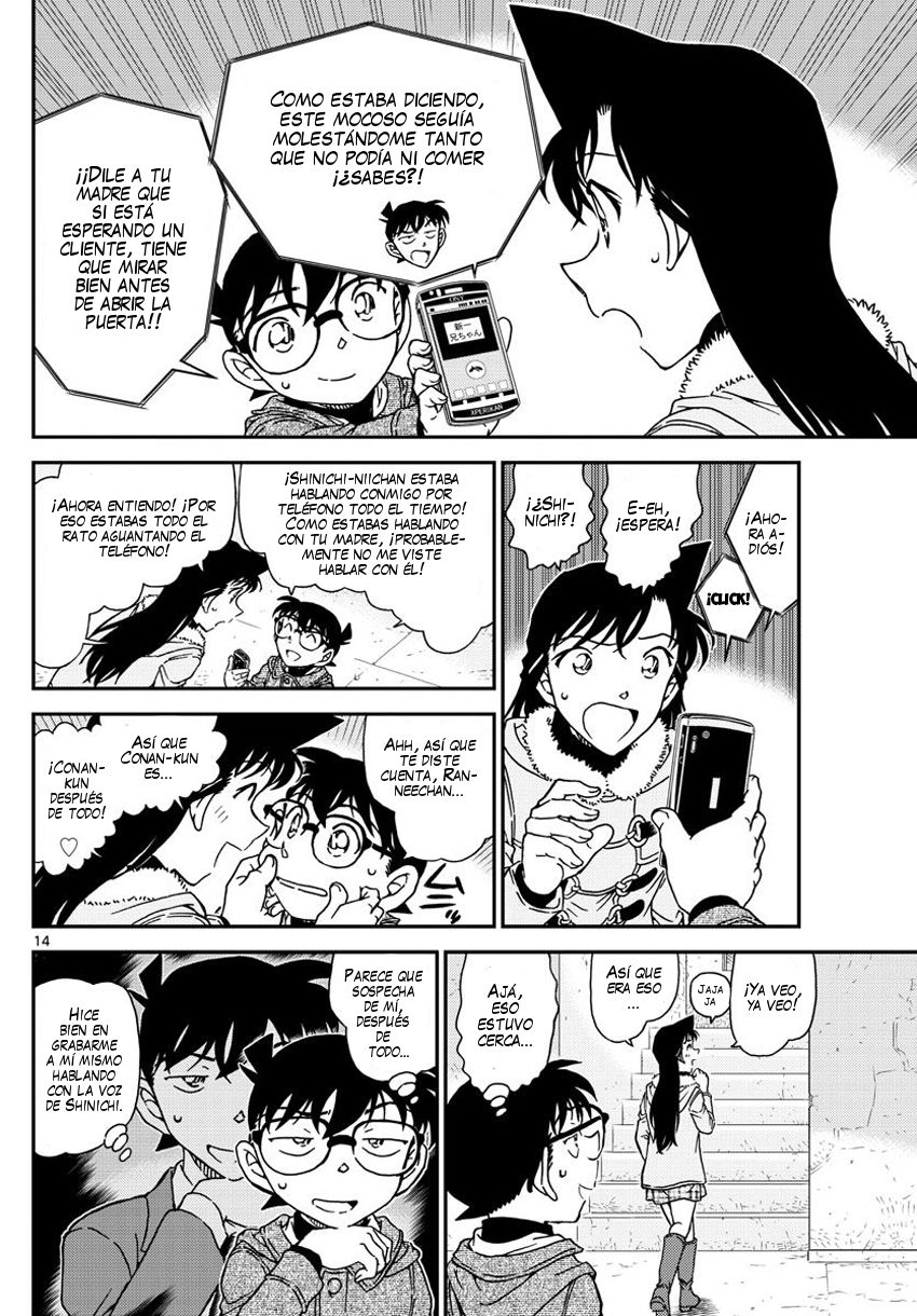 Detective Conan Capitulo 986: El SOS de Eri página 15
