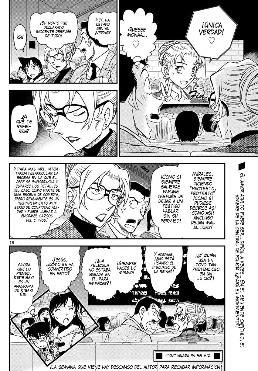 Detective Conan Capitulo 986: El SOS de Eri página 17