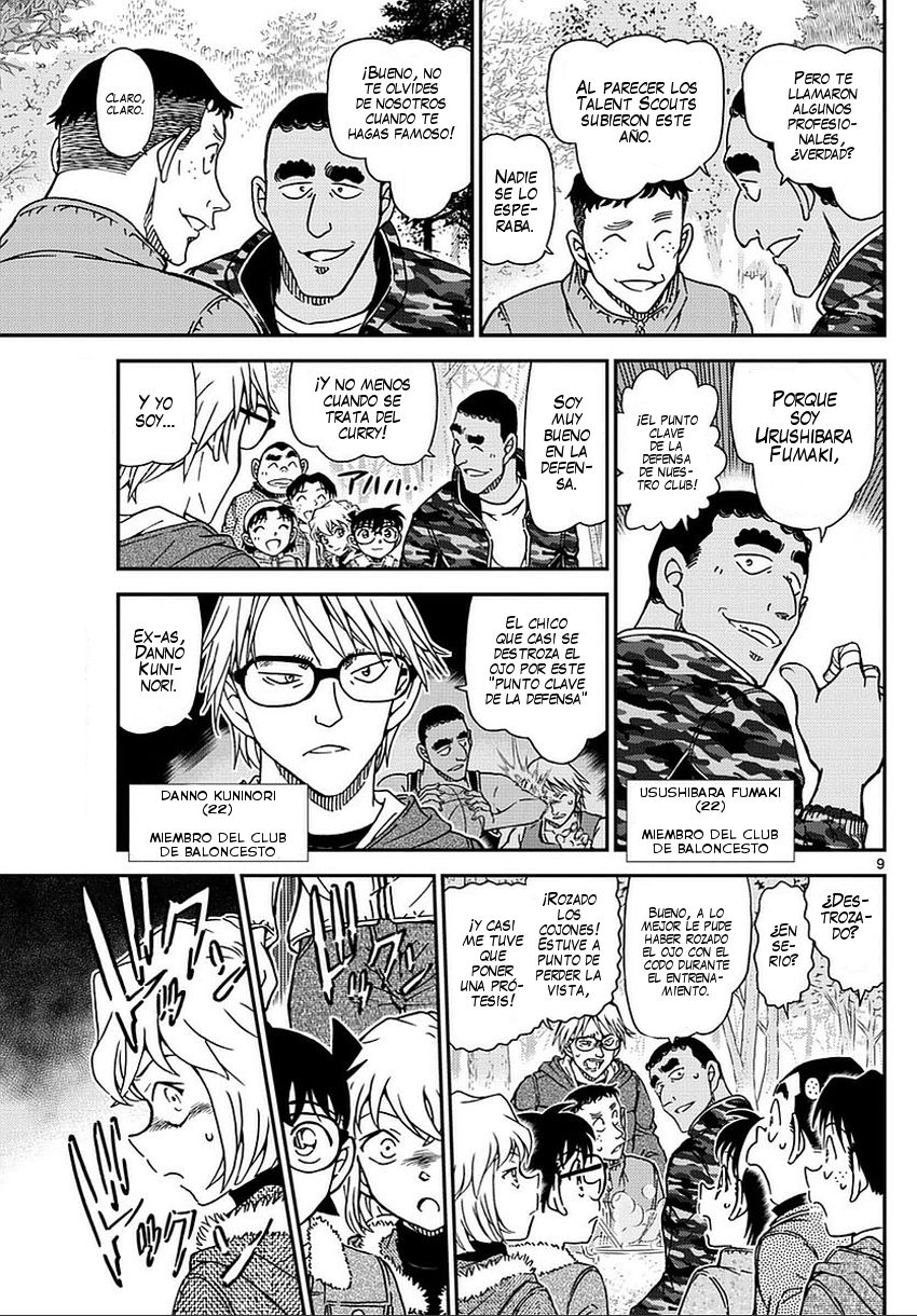 Detective Conan Capitulo 987: Aviso página 10