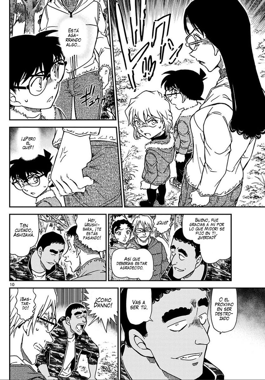 Detective Conan Capitulo 987: Aviso página 11