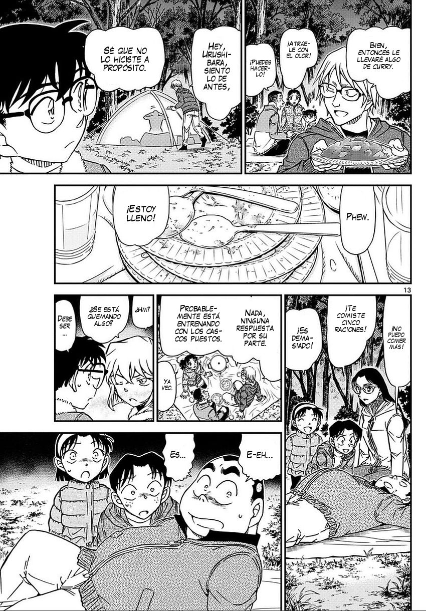 Detective Conan Capitulo 987: Aviso página 14