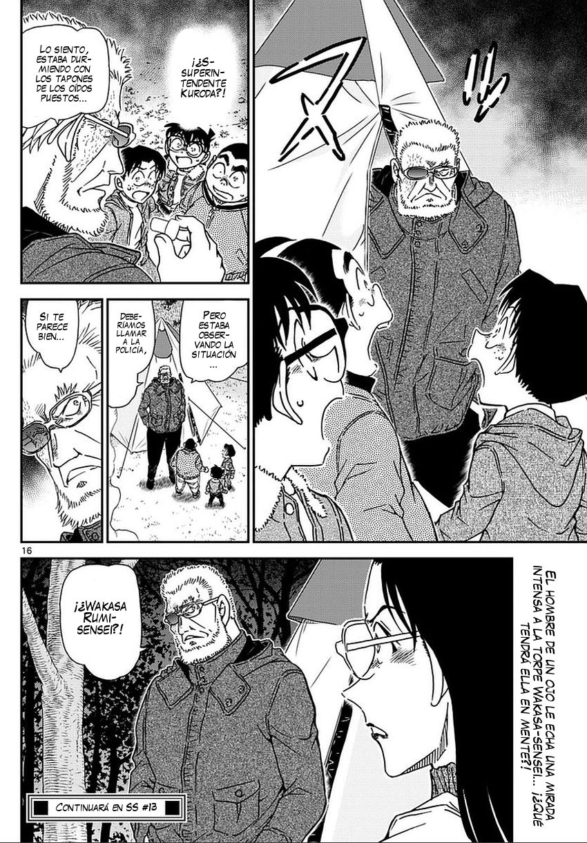 Detective Conan Capitulo 987: Aviso página 17