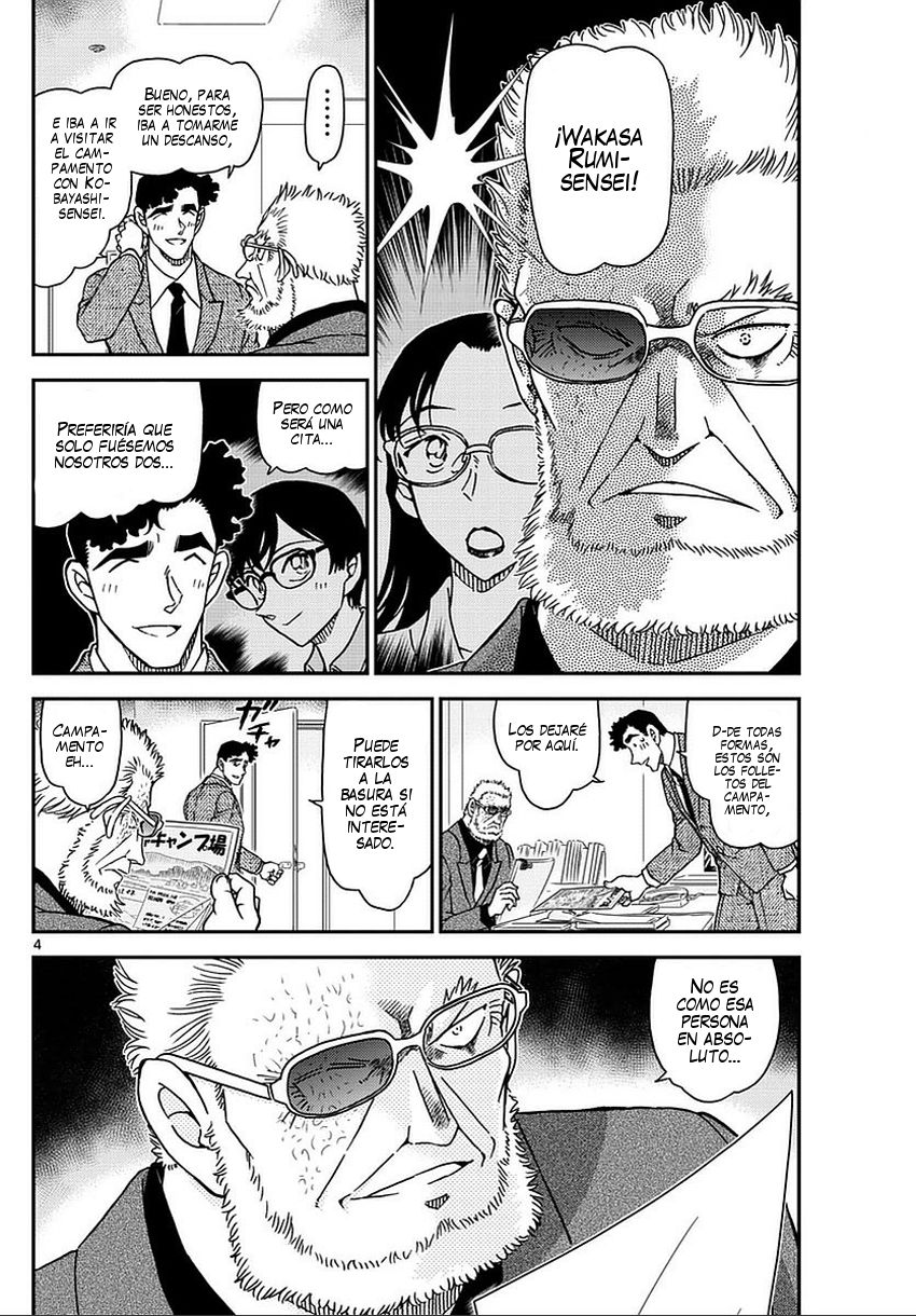 Detective Conan Capitulo 987: Aviso página 5
