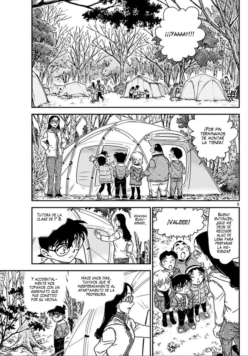 Detective Conan Capitulo 987: Aviso página 6
