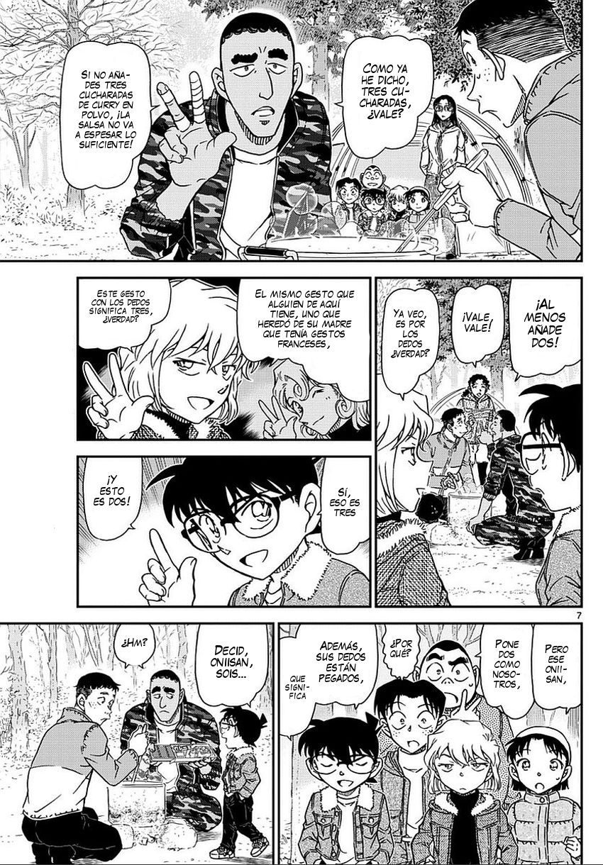 Detective Conan Capitulo 987: Aviso página 8