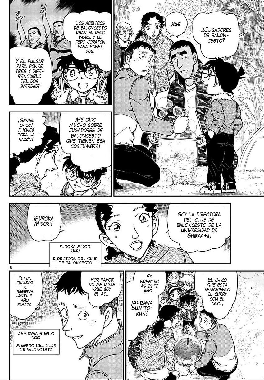 Detective Conan Capitulo 987: Aviso página 9
