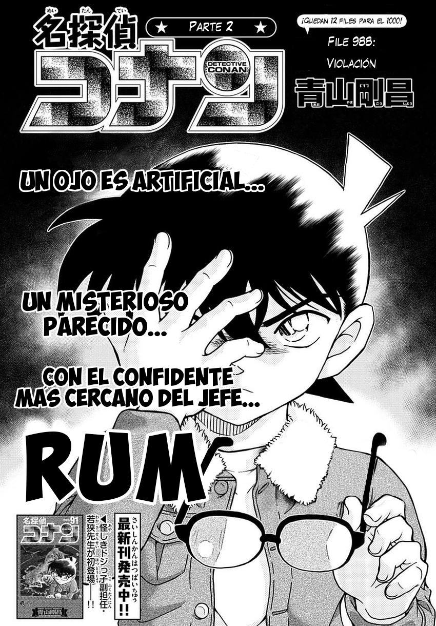 Detective Conan Capitulo 988: Violación página 2