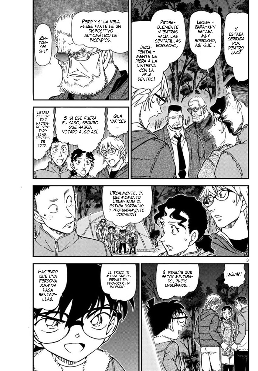 Detective Conan Capitulo 989: Canasta sobre la bocina página 4