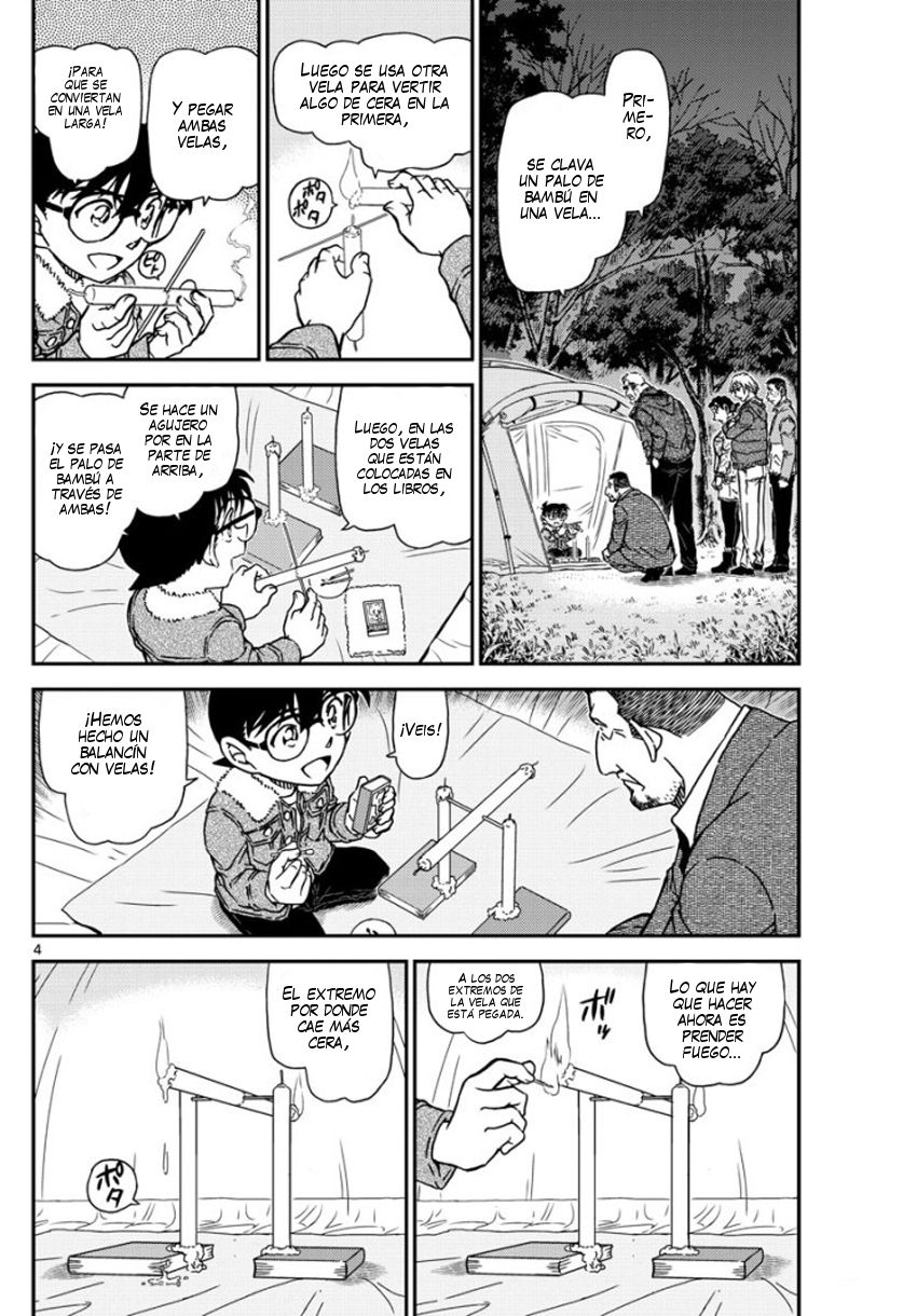Detective Conan Capitulo 989: Canasta sobre la bocina página 5