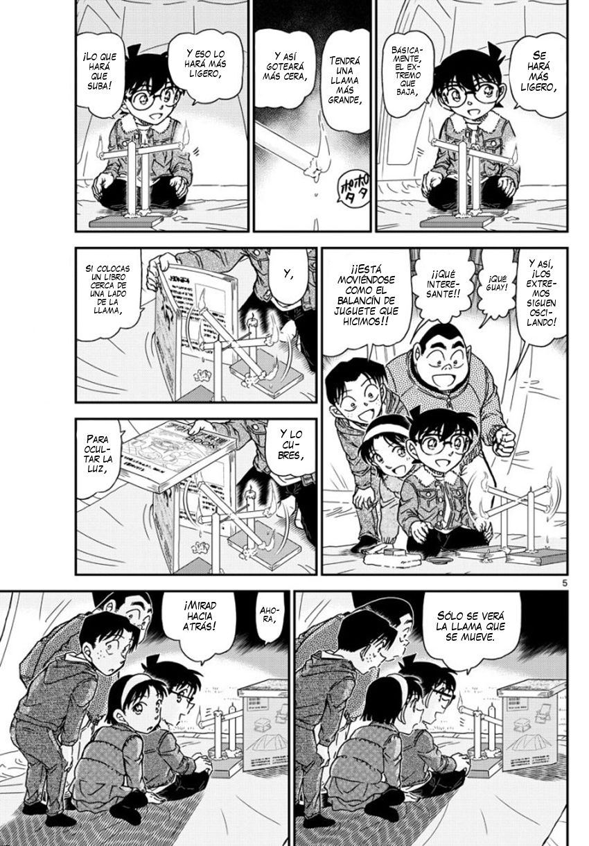 Detective Conan Capitulo 989: Canasta sobre la bocina página 6