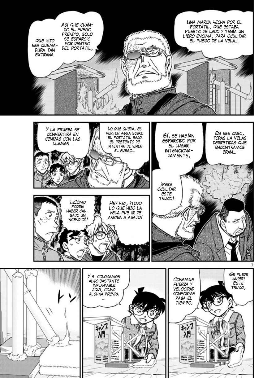 Detective Conan Capitulo 989: Canasta sobre la bocina página 8