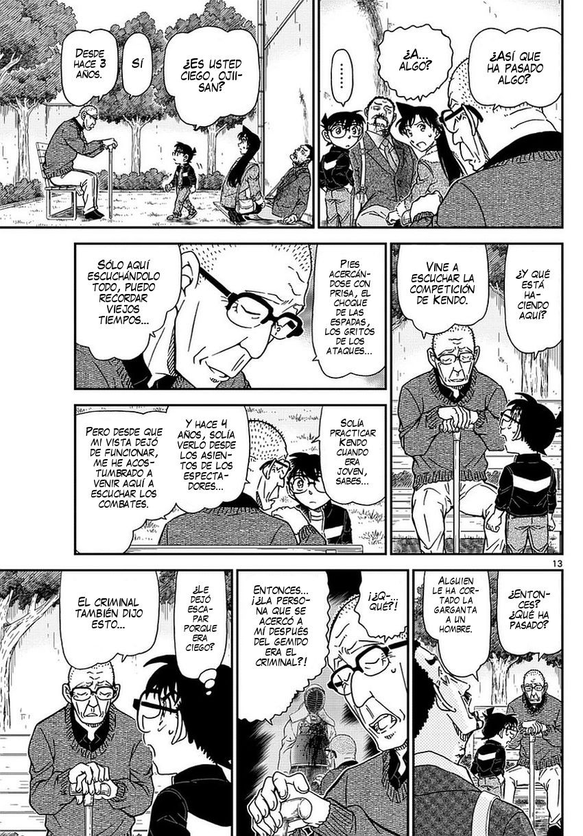Detective Conan Capitulo 990: Hoy, me vengaré página 14