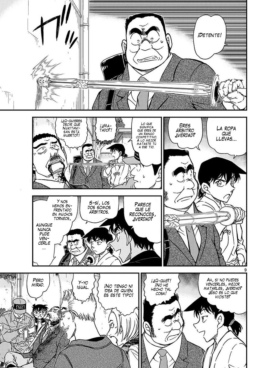 Detective Conan Capitulo 991: ¡Las manos quietas! página 10