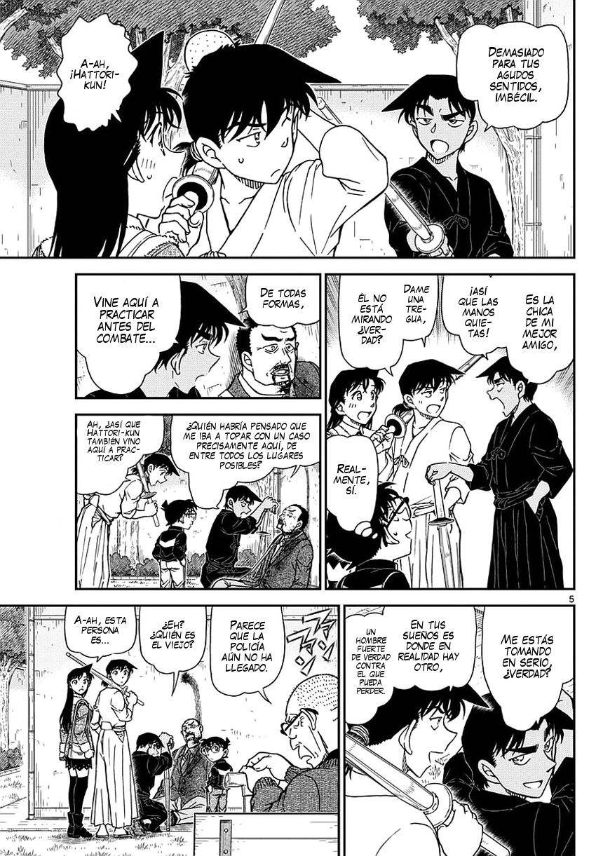 Detective Conan Capitulo 991: ¡Las manos quietas! página 6