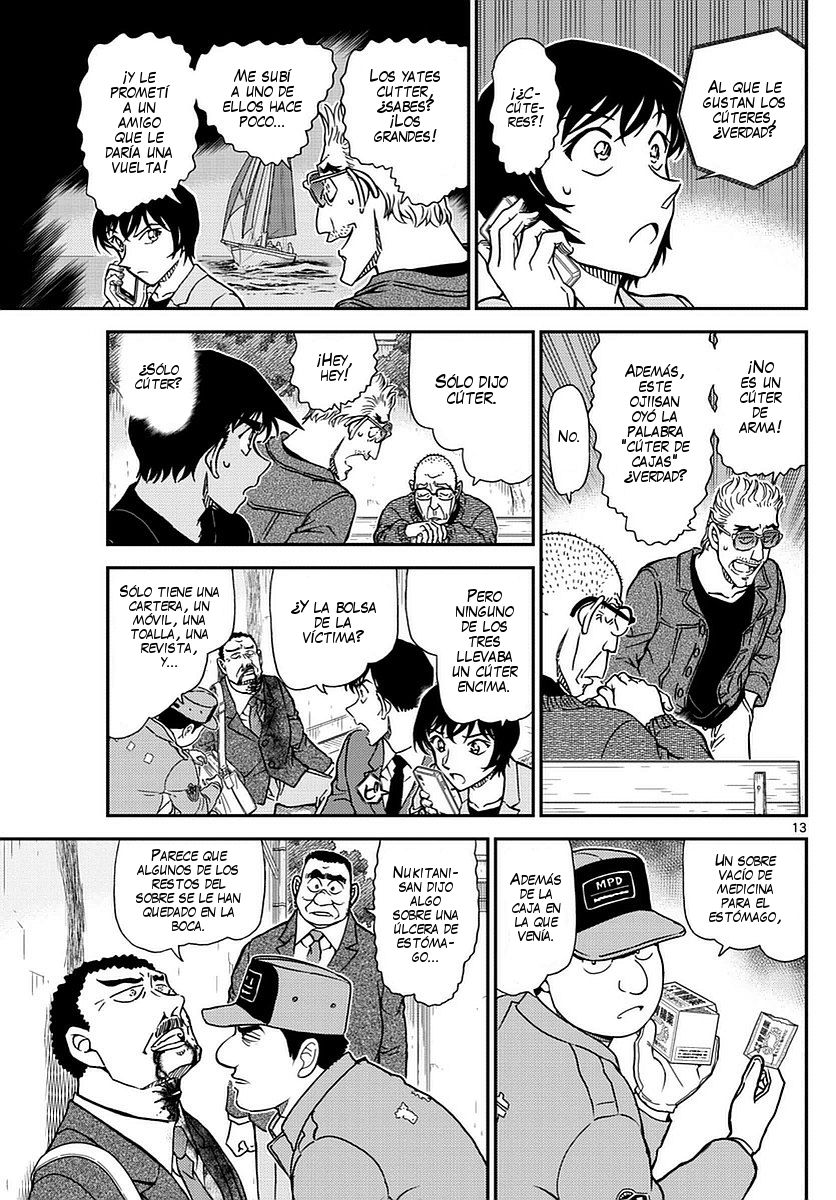 Detective Conan Capitulo 992: Ha llegado tu hora página 14