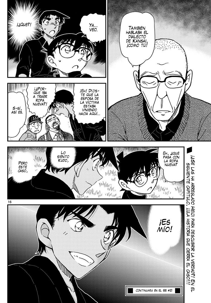 Detective Conan Capitulo 992: Ha llegado tu hora página 17