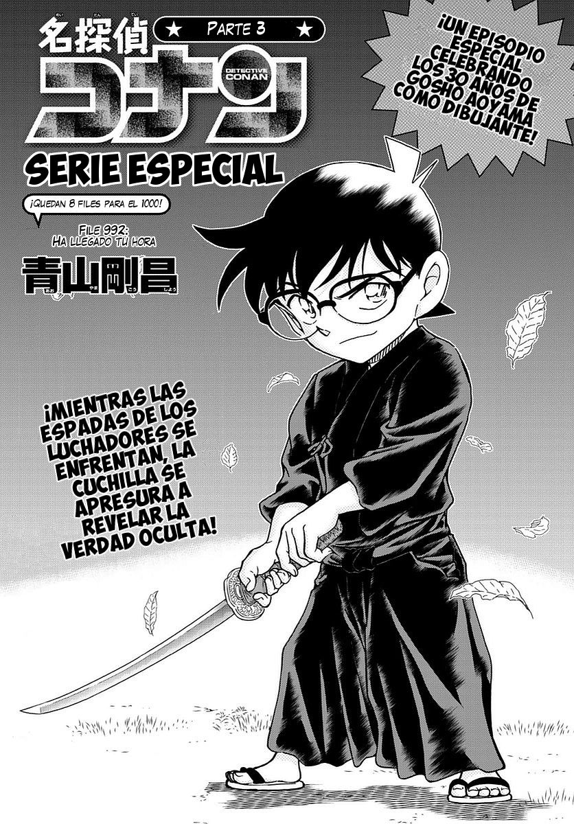 Detective Conan Capitulo 992: Ha llegado tu hora página 2