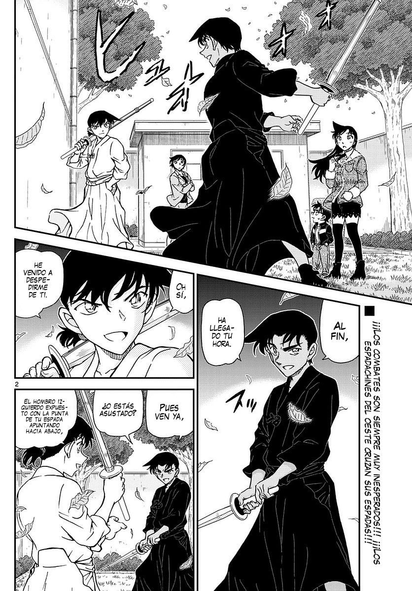 Detective Conan Capitulo 992: Ha llegado tu hora página 3