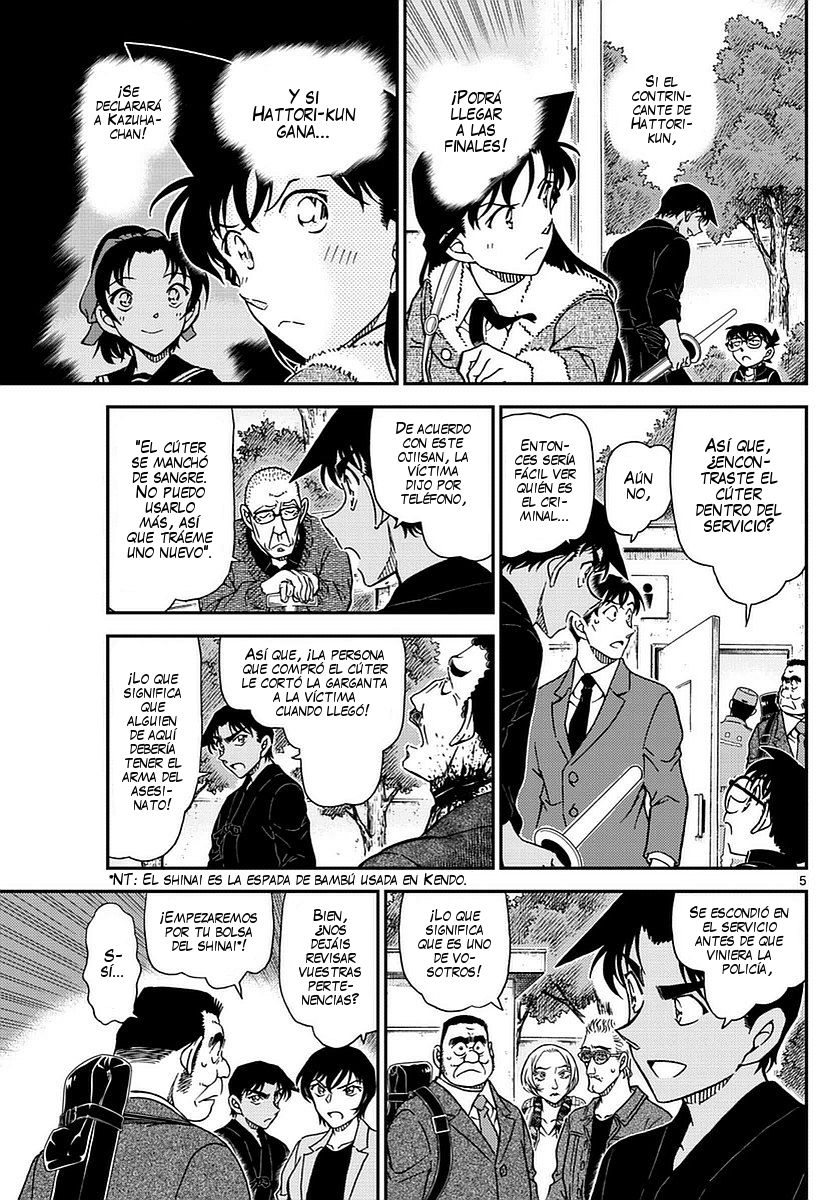 Detective Conan Capitulo 992: Ha llegado tu hora página 6