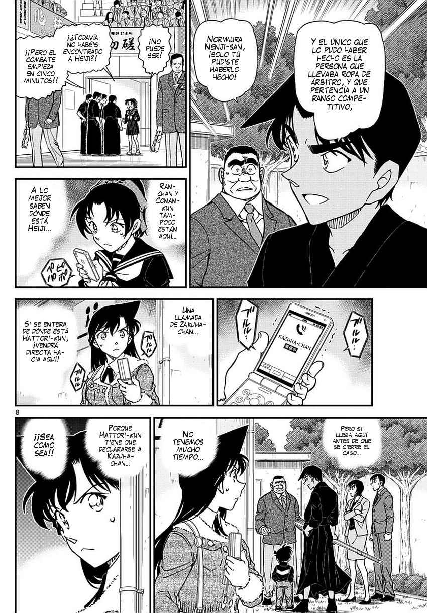 Detective Conan Capitulo 993: ¡Espera un momento! página 9