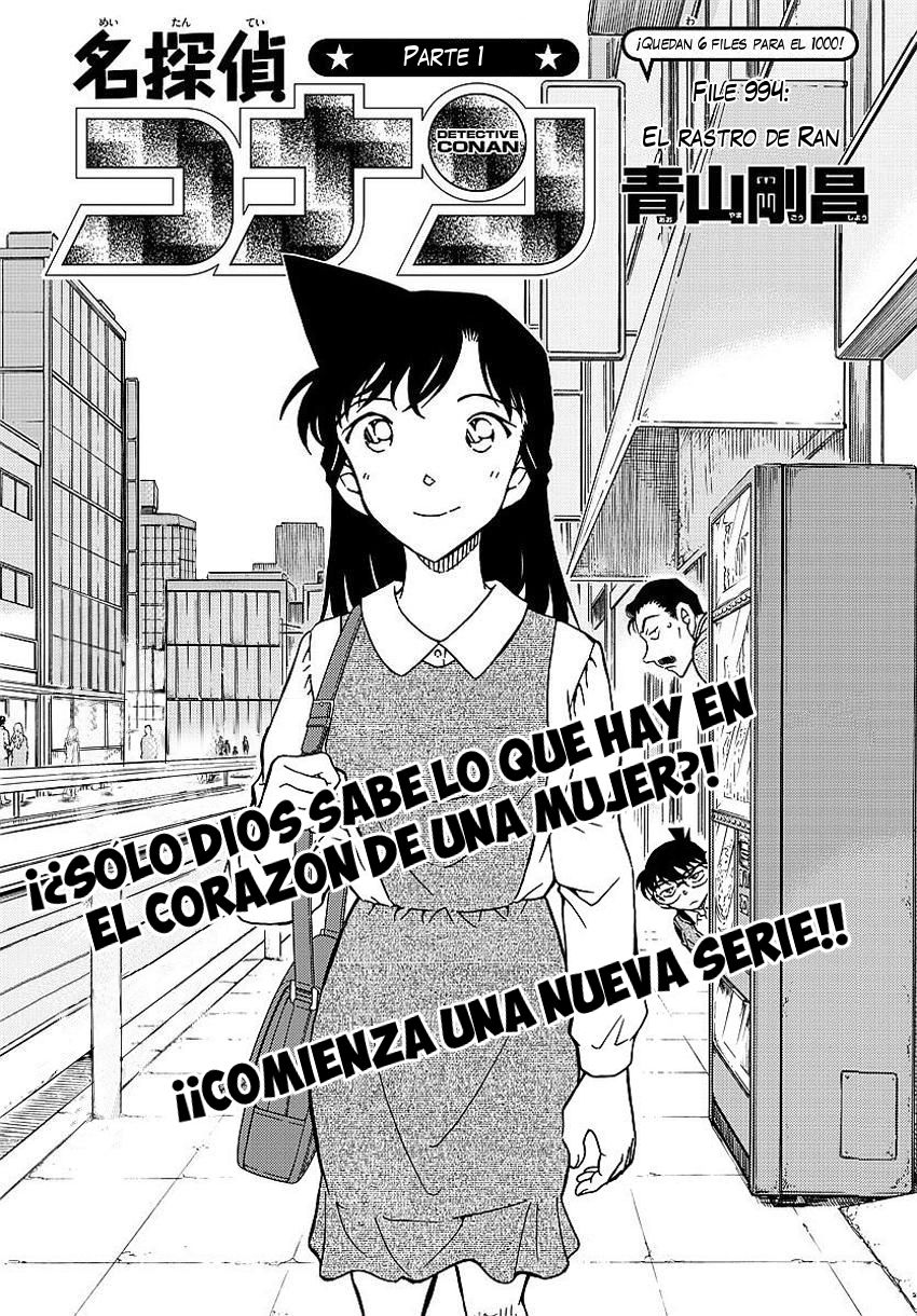 Detective Conan Capitulo 994: El rastro de Ran página 2
