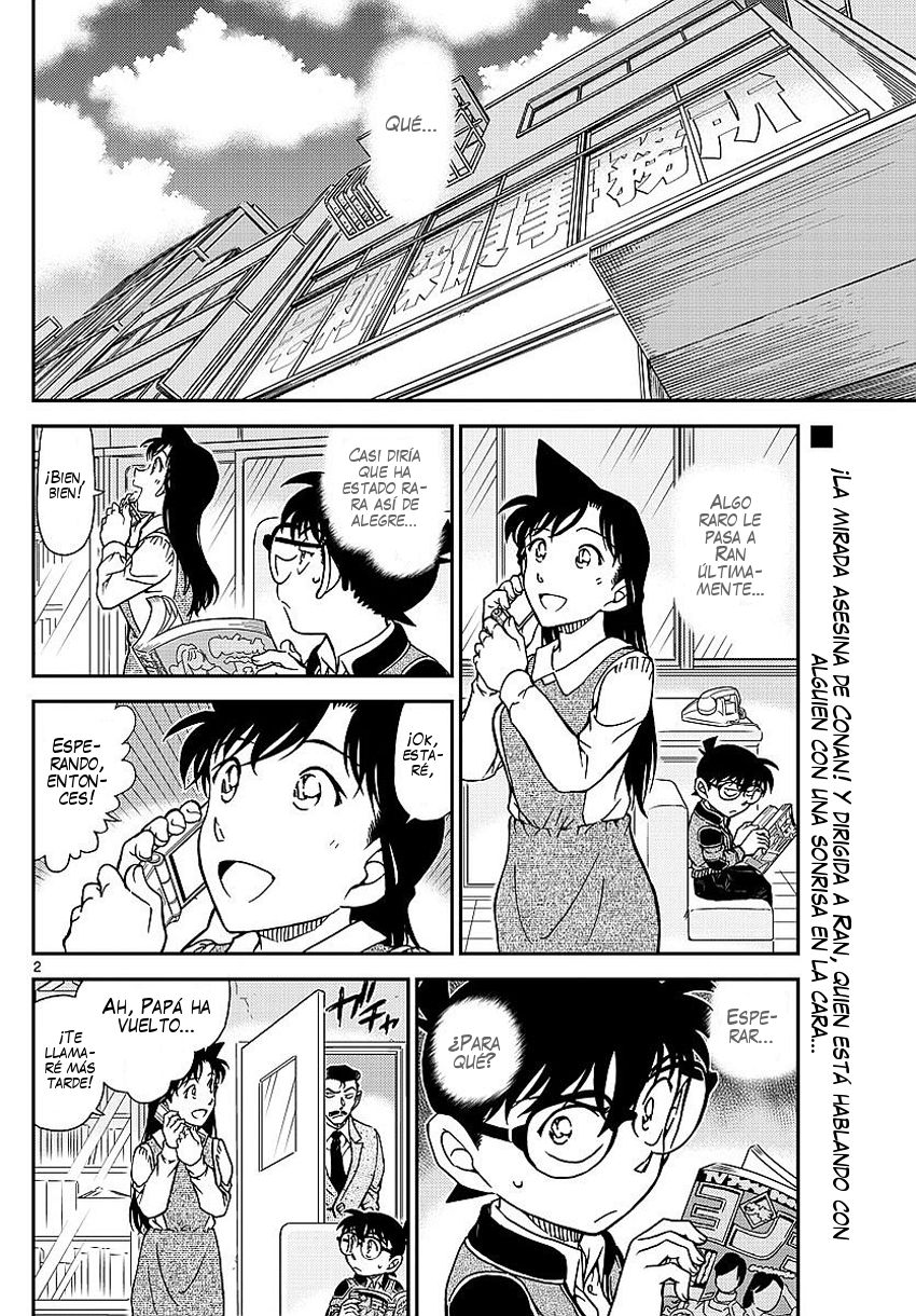 Detective Conan Capitulo 994: El rastro de Ran página 3