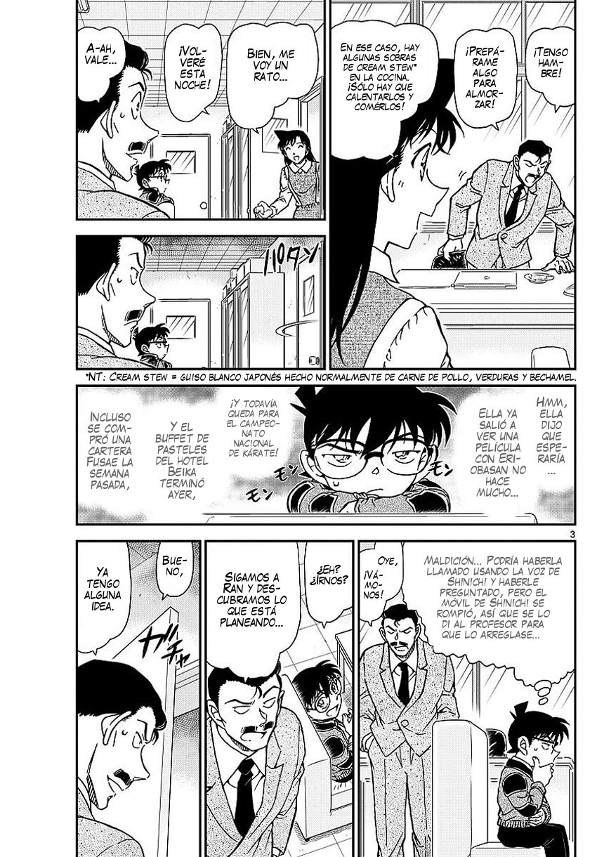 Detective Conan Capitulo 994: El rastro de Ran página 4