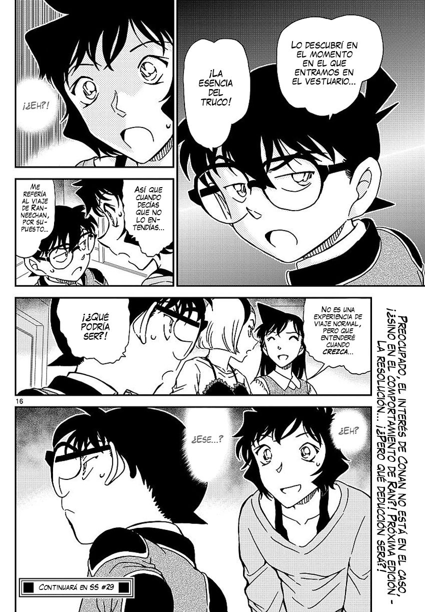 Detective Conan Capitulo 995: ¿No lo sabes? página 17