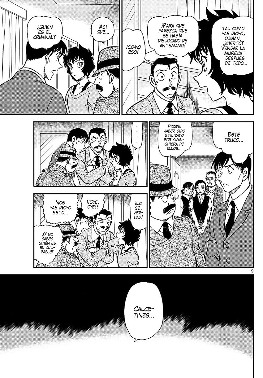 Detective Conan Capitulo 996: La verdad del viaje página 10