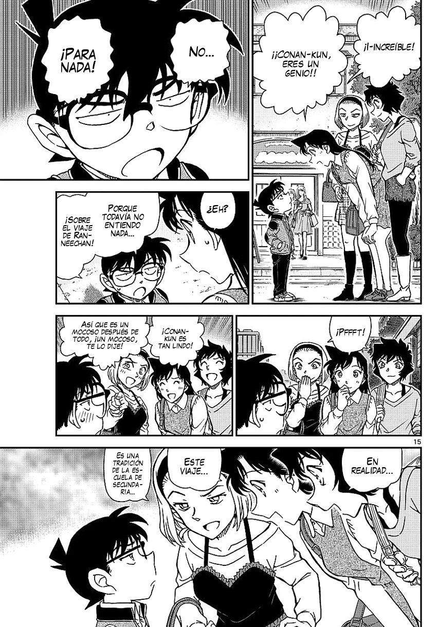Detective Conan Capitulo 996: La verdad del viaje página 16