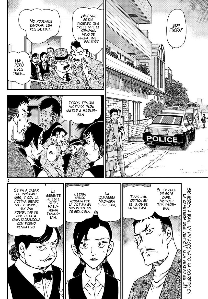 Detective Conan Capitulo 996: La verdad del viaje página 3