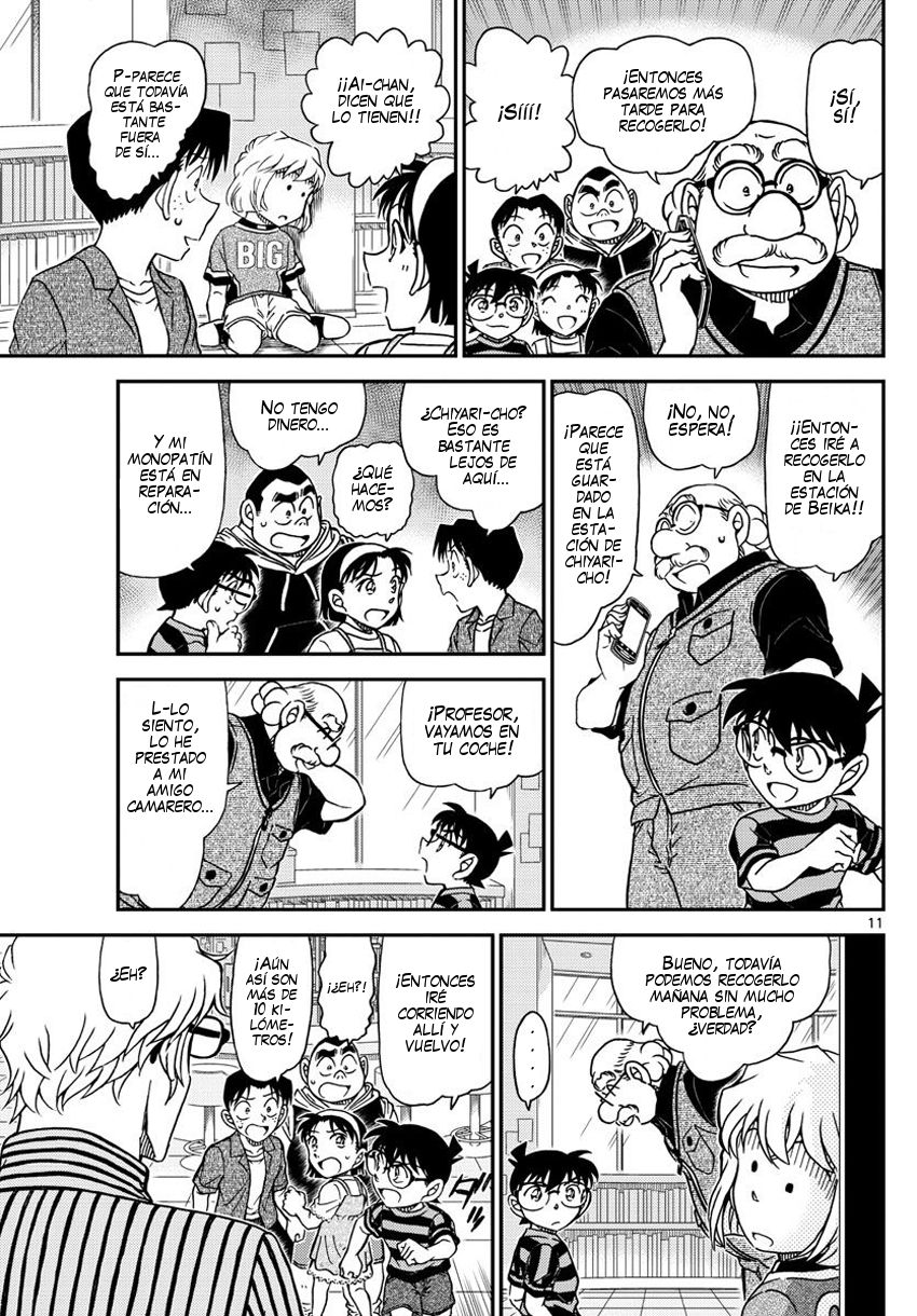 Detective Conan Capitulo 997: El humor de Haibara página 12