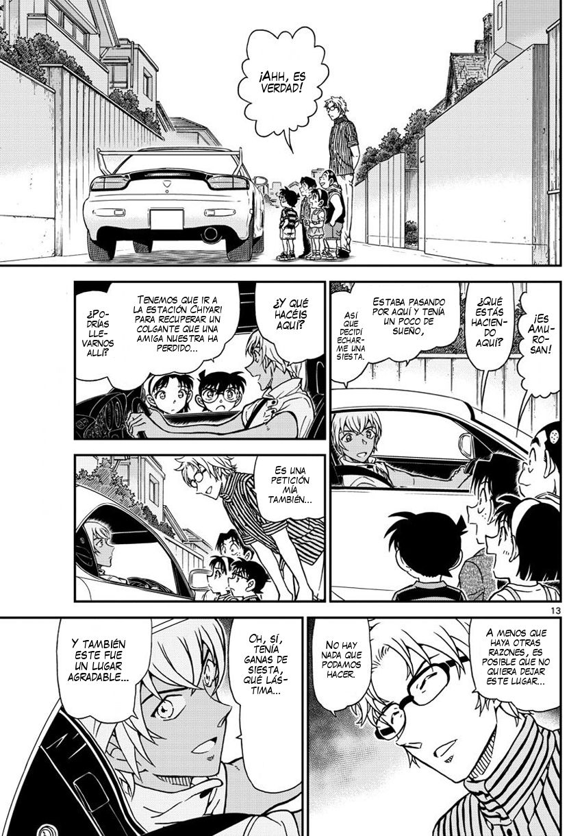 Detective Conan Capitulo 997: El humor de Haibara página 14