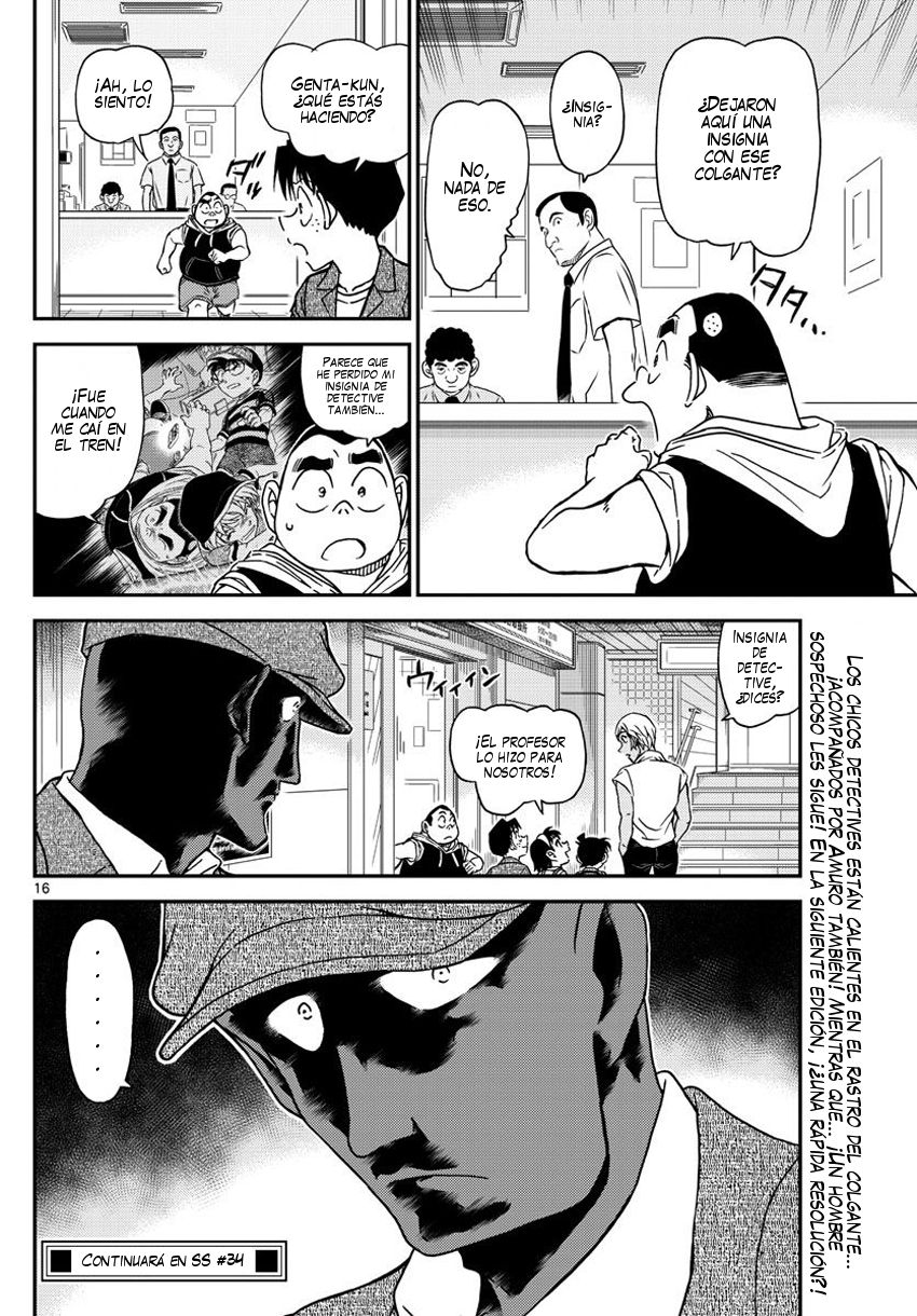 Detective Conan Capitulo 997: El humor de Haibara página 17