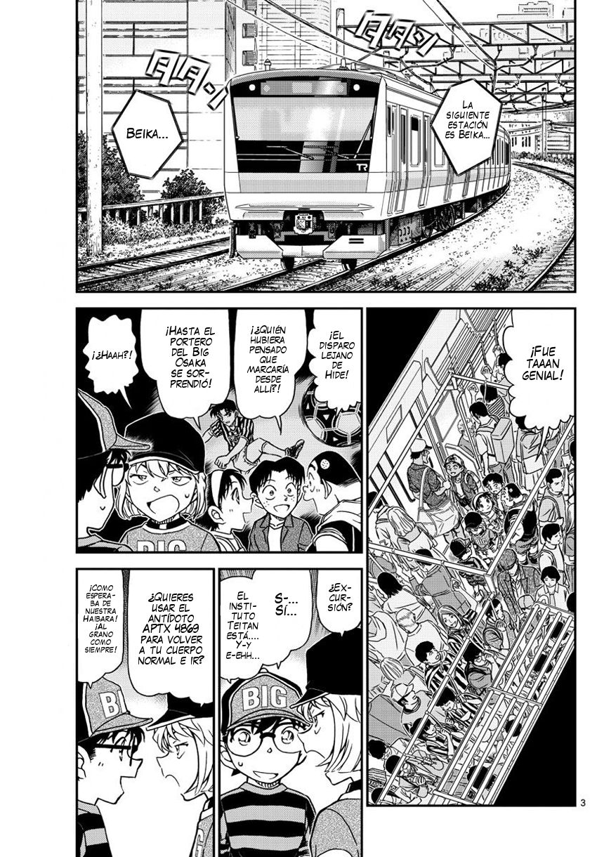 Detective Conan Capitulo 997: El humor de Haibara página 4