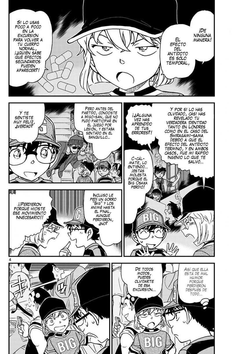 Detective Conan Capitulo 997: El humor de Haibara página 5