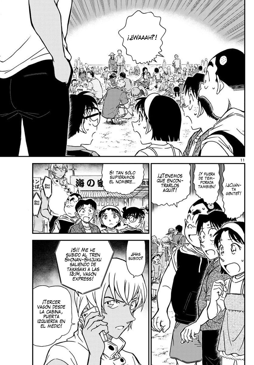 Detective Conan Capitulo 998: ¡Busca el colgante del móvil! página 12